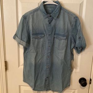 Calvin Klein Jeans button-down denim shirt